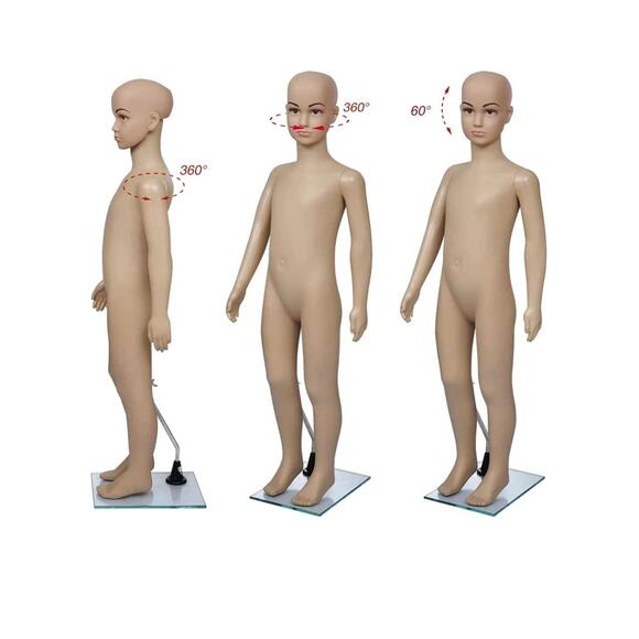 Unisex Child/kids Plastic Realistic Mannequin Dress Form Display. - Picture 2 of 8